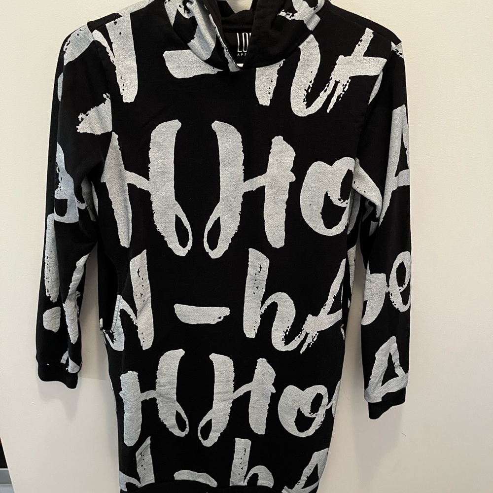 Black and White Hoodie